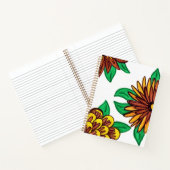 Blume im Herbst SpiralNotebook Notizblock (Innenseite)