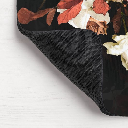 Blume im Herbst Stilisierte Mouse Pad Mousepad (Ecke)