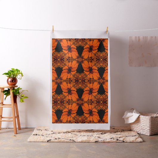 Blume im Herbst ...... Stoff (Beispiel)