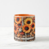 Blume im Herbst Tasse (Zentrum)