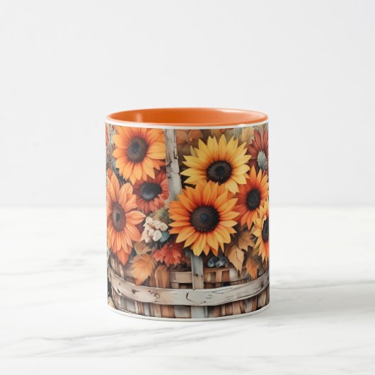 Blume im Herbst Tasse (Zentrum)