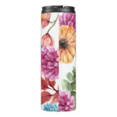 Blume im Herbst Thermosbecher (Rückseite)