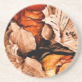 Blume im Herbst Untersetzer (Vorne)