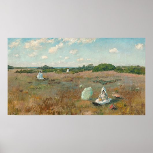 Blume im Herbst: William Chase Fine Art Poster (Vorne)