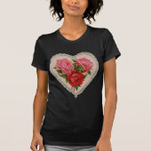 Blume im Herz-T - Shirt (Vorderseite)