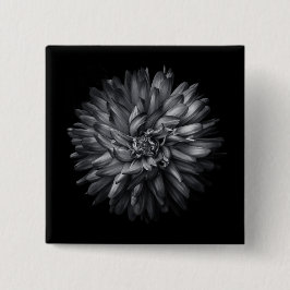 Blume im Hintergrund in Schwarz und Weiß 20 Button