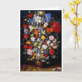 Blume im Holzschiff, Jan Brueghel der Ältere Karte (Gelbe Blume)