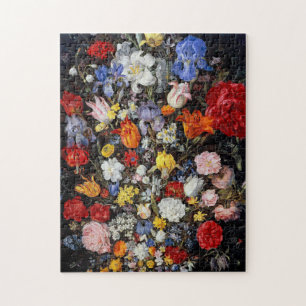 Blume im Holzschiff, Jan Brueghel der Ältere Puzzle