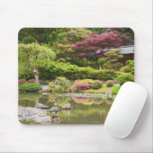 Blume im Japanischen Garten, Mousepad (Mit Mouse)
