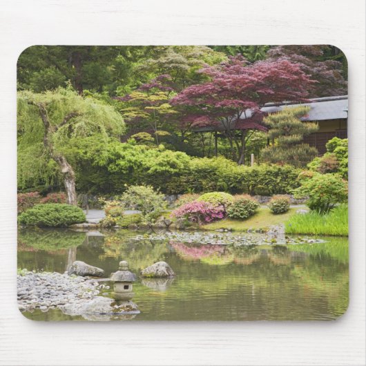 Blume im Japanischen Garten, Mousepad (Vorne)