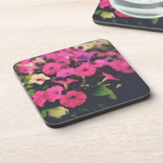 Blume im Lebensmittelgeschäft Getränkeuntersetzer (Linke Seite)