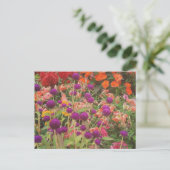 Blume im Lebensmittelgeschäft Postkarte (Stehend Vorderseite)