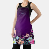 Blume im lila Garten Schürze (InSitu)