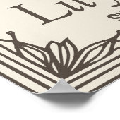 Blume im Mai Poster (Ecke)