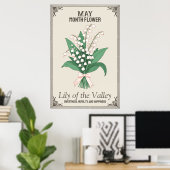 Blume im Mai Poster (Heimbüro)
