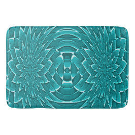 Blume im Meer...... Badematte