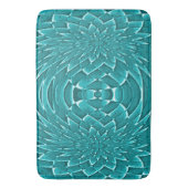 Blume im Meer...... Badematte (Vorderseite Vertikal)