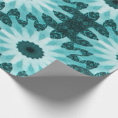 Blume im Meer...... Geschenkpapier (Ecke)