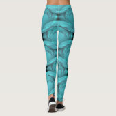 Blume im Meer... Leggings (Rückseite)