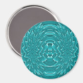 Blume im Meer...... Magnet (Vorderseite/Rückseite)