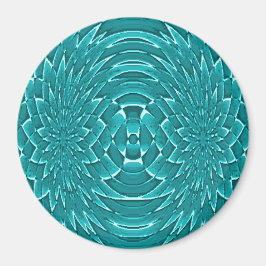 Blume im Meer...... Magnet