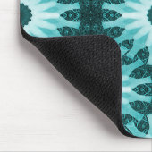 Blume im Meer...... Mousepad (Ecke)