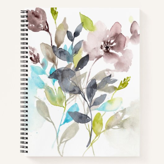 Blume im Mix Notizblock (Vorderseite)