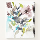 Blume im Mix Notizblock (Rückseite)