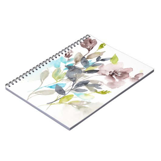 Blume im Mix Notizblock (Linke Seite)