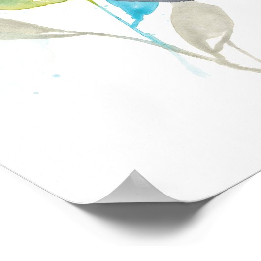 Blume im Mix Poster (Ecke)