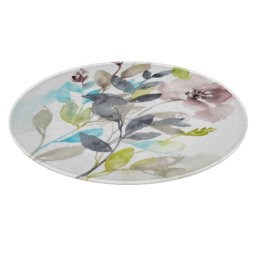 Blume im Mix Schneidebrett (Ecke)