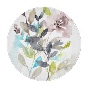 Blume im Mix Schneidebrett