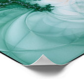 Blume im Sommer: Blick auf den Sturm Poster (Ecke)