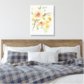 Blume im Spätsommer I Leinwanddruck (Insitu (Schlafzimmer))