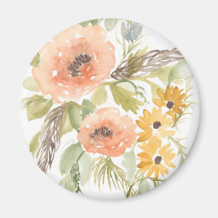 Blume im Spätsommer I Magnet