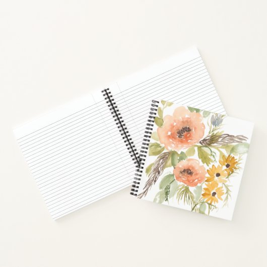 Blume im Spätsommer I Notizblock (Innenseite)