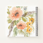 Blume im Spätsommer I Notizblock (Rückseite)