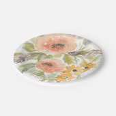 Blume im Spätsommer I Pappteller (Schrägansicht)