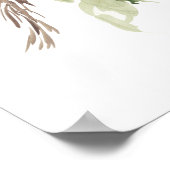 Blume im Spätsommer I Poster (Ecke)