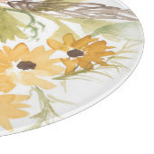 Blume im Spätsommer I Schneidebrett (Ecke)