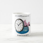 Blume im Springtime Alberne Sonnenanbetungen & T-S Kaffeetasse (Mittel)