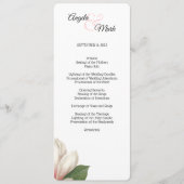 Blume im südlichen Magnolien | Weiß Programm (Vorderseite)