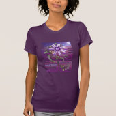 Blume im T - Shirt der Wüste (Vorderseite)