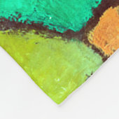 Blume im Tal, Klee Fleecedecke (Ecke)