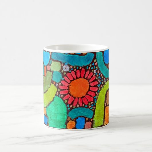 Blume im Tal, Klee Kaffeetasse (Mittel)