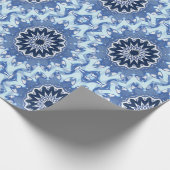 Blume im Teich.... Geschenkpapier (Ecke)