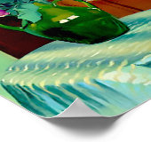 Blume im Vase 1912 von Felix Vallotton Poster (Ecke)