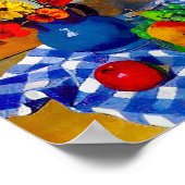 Blume im Vase 1922 von Felix Vallotton Poster (Ecke)