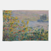 Blume im Vétheuil - Claude Monet Geschirrtuch (Horizontal)