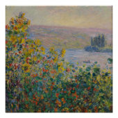 Blume im Vétheuil - Claude Monet Poster (Vorderseite)